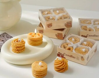 4pc Cookie Candles