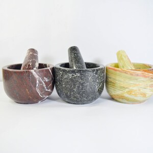 mortar and pestle, apothecary set, stone apothecary, foodie gift, self care item, countertop grinder, pharmacist gift, pharmacy, stone mortar pestle, grey marble kitchen, gray marble mortar, grey marble mortar