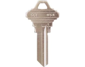 10-Pack WR5 Key Blanks – Residential Weiser-Compatible Blanks For Reliable Duplicates, Bulk Set For Property Managers & Homeowners