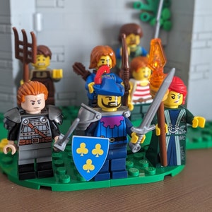 Personalisierte Burg Minifiguren