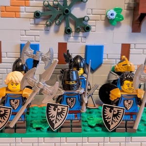 Custom Black Falcon faction minifigures