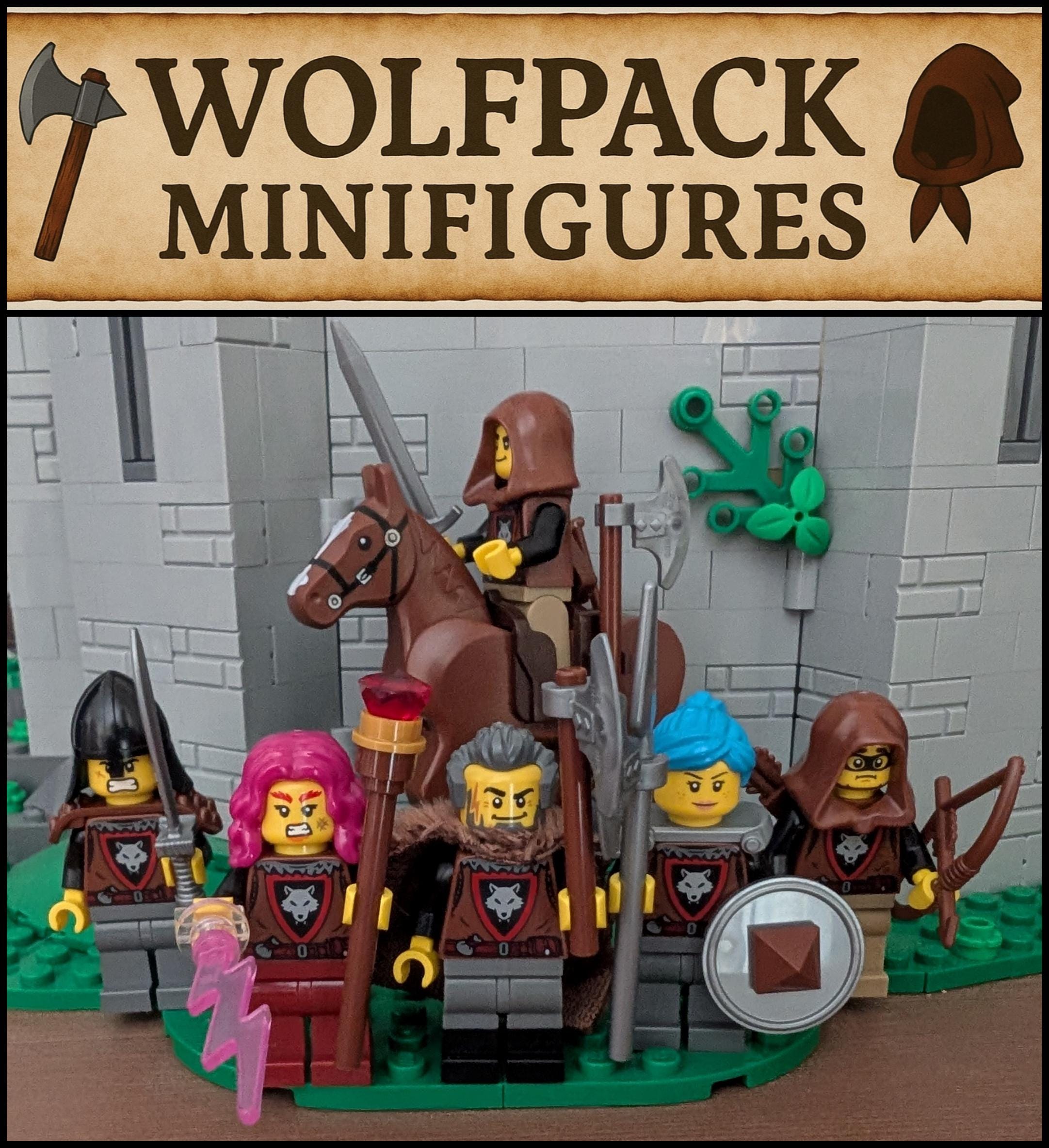 Legos Minifigures Werewolf Canada