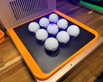 X-Tool F2 Ultra Golf Ball Jig – 3D Printed Engraving Fixture