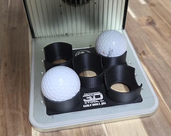 X-Tool F1 / F2 - Golf Ball Jig, 3D Printed Engraving Fixture