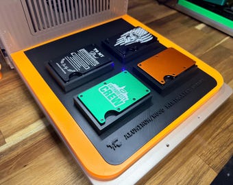 X-Tool F2 Ultra Minimalist Wallet Jig – 3D Printed Engraving Fixture