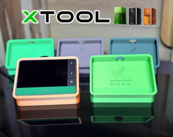 3D Printed X-Tool F1/F2 Ultra Controller Stand, Tilted Touch Screen Fixture