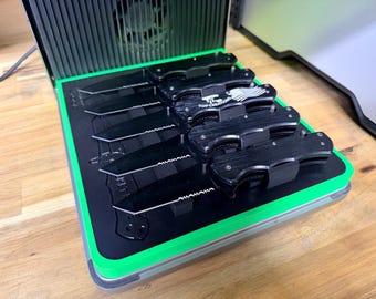 X-Tool F1 Ultra Pocket Knives Jig – 3D Printed Engraving Fixture