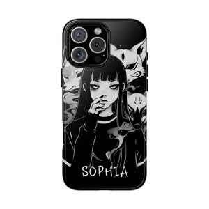 Anime iPhone Case/Anime Phone Case/iPhone 16 Case/iPhone 16 Pro Case/iPhone 16 Pro Max Case Anime/iPhone 15 Case Anime/Anime Girl Case