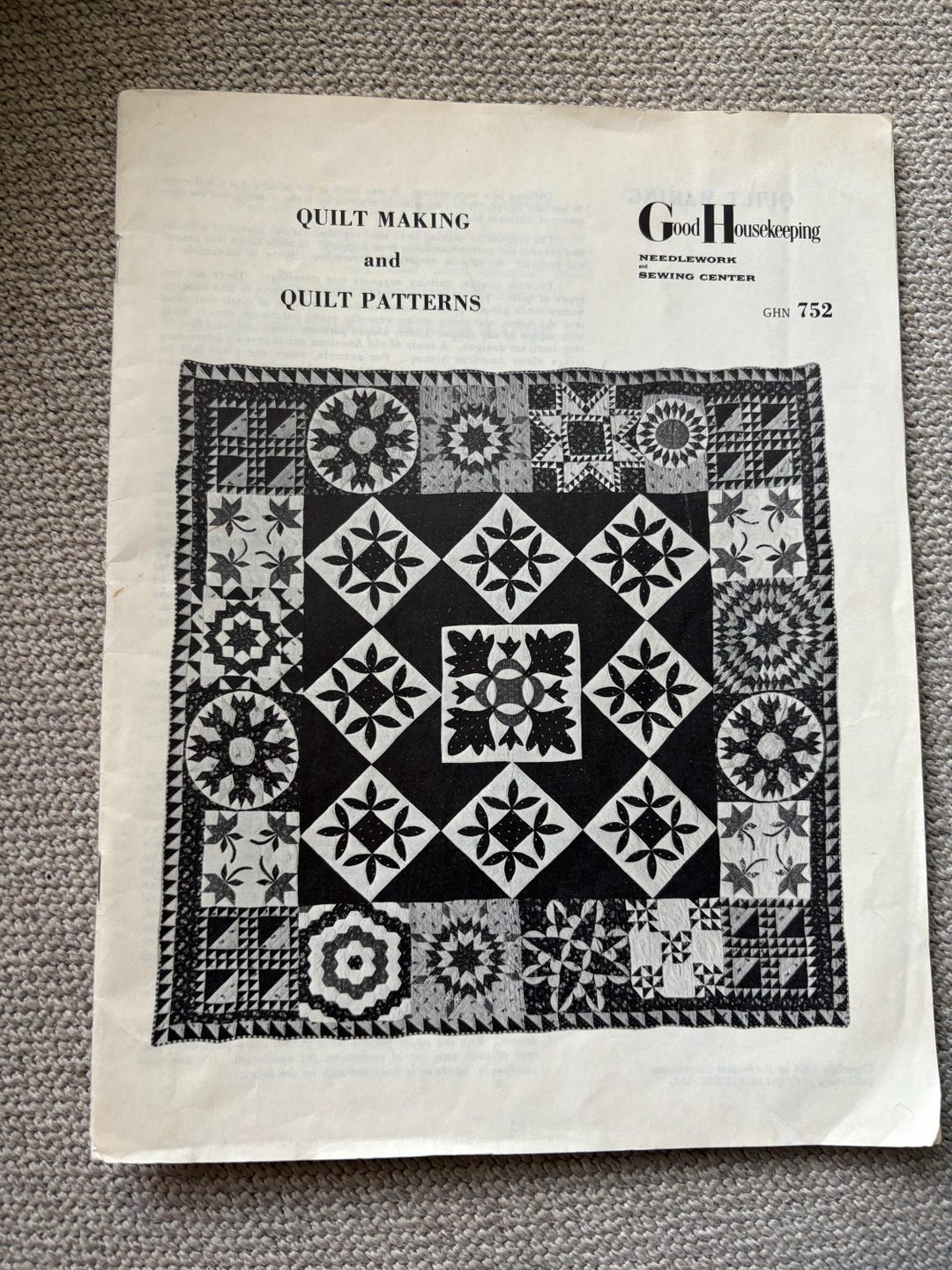 Vintage Good Housekeeping Quilt Making and Quilt Patterns Book(1965 ...