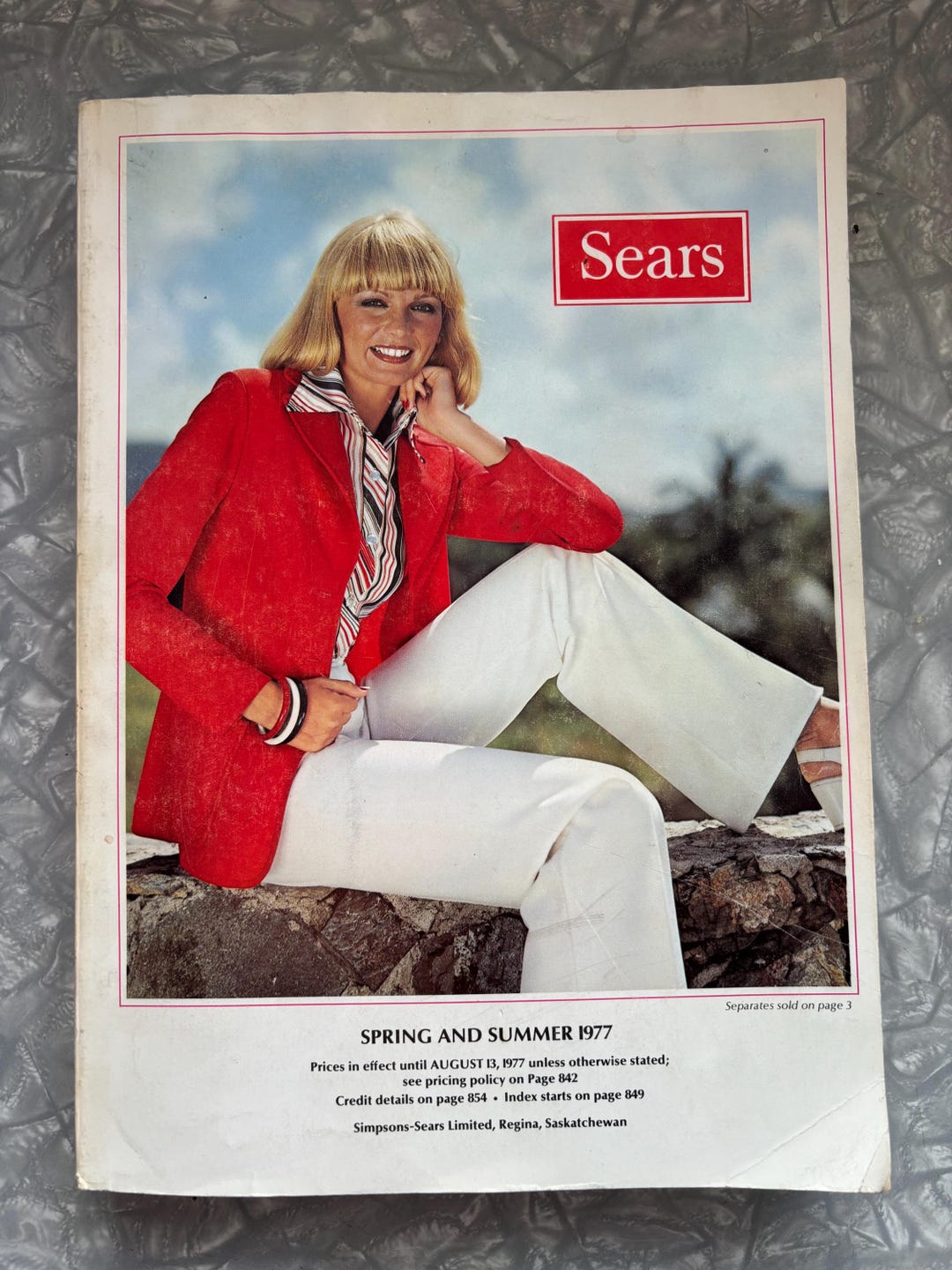 Sears Spring and Summer 1977 Catalogue Etsy