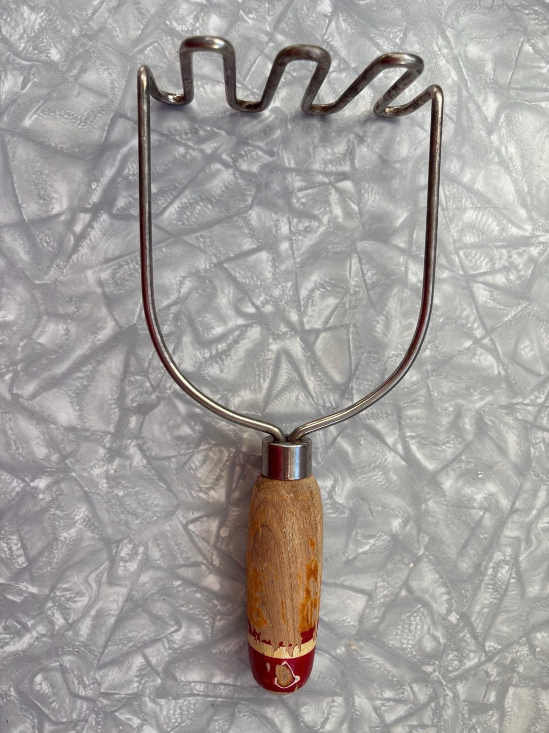 Antique Potato Masher With Wooden Handle - Etsy