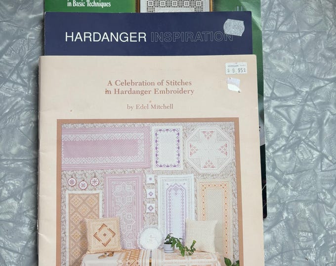 Hardanger Pattern Books Set of 3 Hardanger Embroidery Instruction and Pattern Books - Etsy