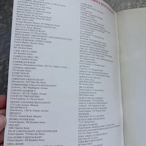 More Favorite Recipes from Famous New Orleans Restaurants, softcover(80s?)