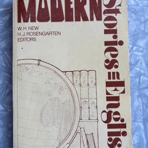 Modern Stories in English, short story paperback book, 1977