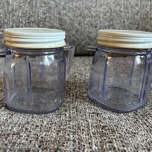 Set of 2 vintage 4oz Oster blender cups