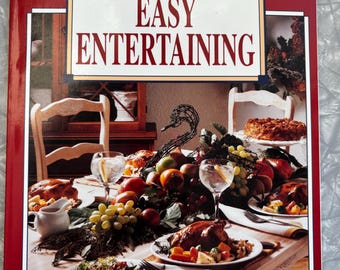 Betty Crocker Easy Entertaining Cookbook (1992) - Etsy