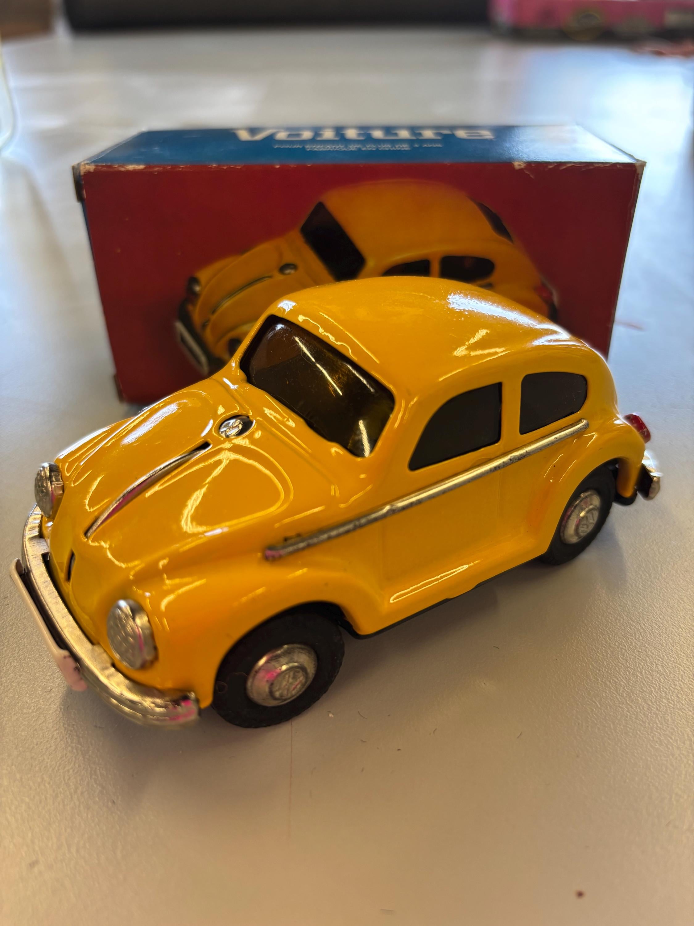 ヴィンテージ フォルクスワーゲン フリクションパワー ブリキ車、MF146