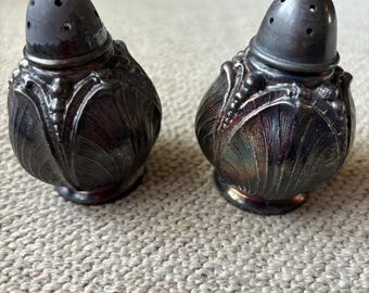 Saleros y pimenteros vikingos art déco vintage