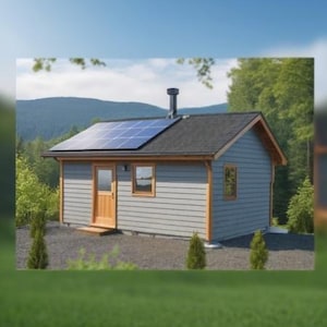 Macklin Designs - 16 x 24 Off Grid Cabin Plans