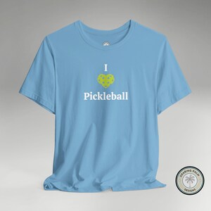 Pickleball, I Love Pickleball, Unisex, Short Sleeve, TShirt, Men, Women, Gift