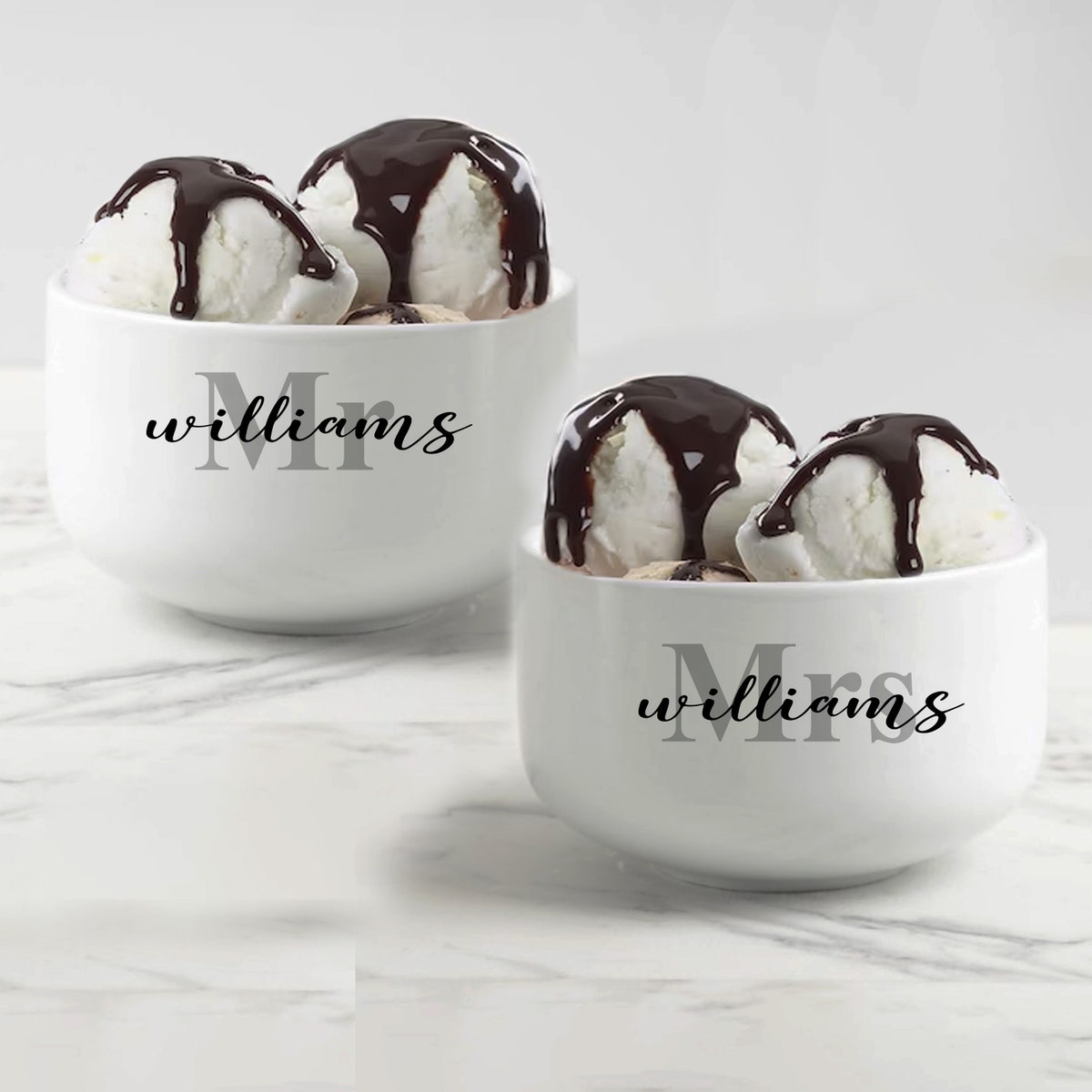 Personalized Ice Cream Bowl, Wedding Gift, Gift for Her, Gift for Him, Bachelorette Party, Gift for Wife, Sundae Bowl, Anniversary Gift Bowl - Etsy