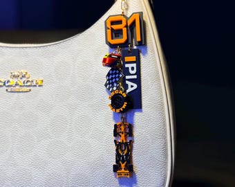 Oscar inspiriert 2026 F1 British Papaya Team Taschenanhänger | Motorsport Geschenk