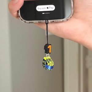 Lando Inspired 2026 Helmet Phone Charm | Gift for Papaya Fans