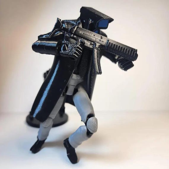 Skibidi Toilet DX アクションフィギュア カメラマン Cameraman Skibidi Toilet Articulated Figure - Unique
