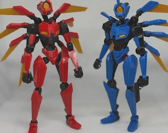 Ultrakill V1/V2 Dummy 13 Articulated COLLECTIBLE Action Figure