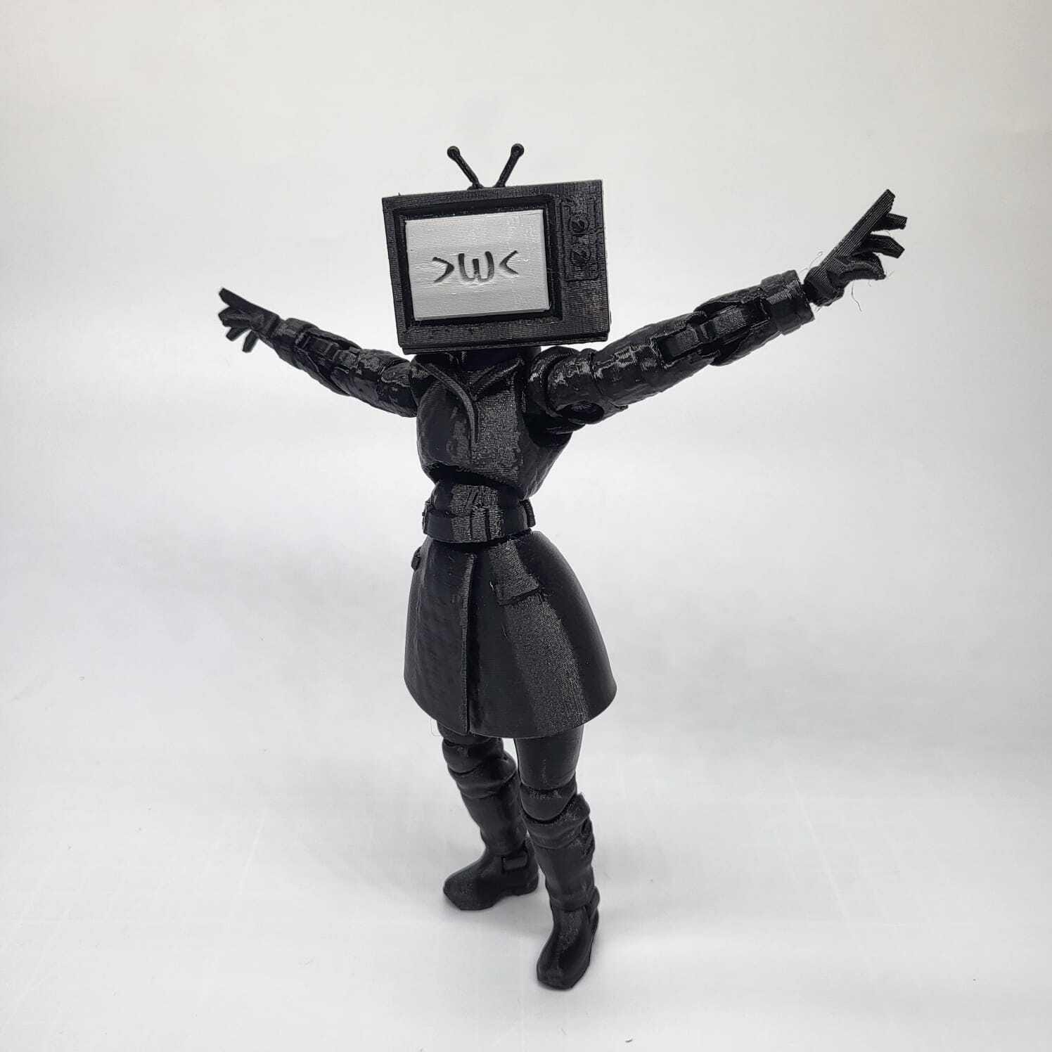 Dummy13 Skibidi Toilet Tv Woman - Etsy