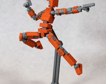 Articulated Lucky 13 Toy | 3D Printed Figure