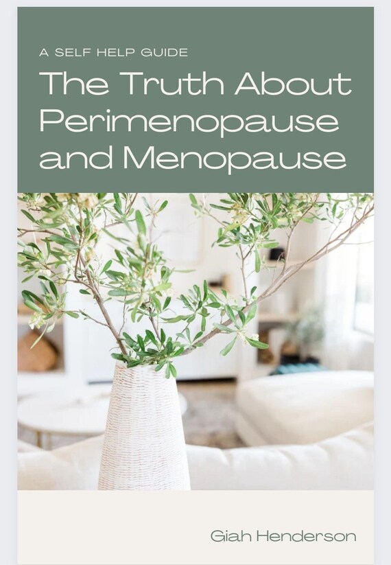 Self Help Guide - Perimenopause/Menopause Ebook and Journey Journal
