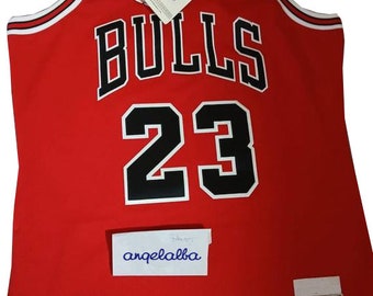 Michael Jordan Chicago Bulls Jersey Authentic Champion many size