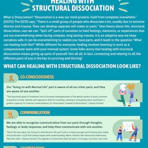 Sanación con disociación estructural
