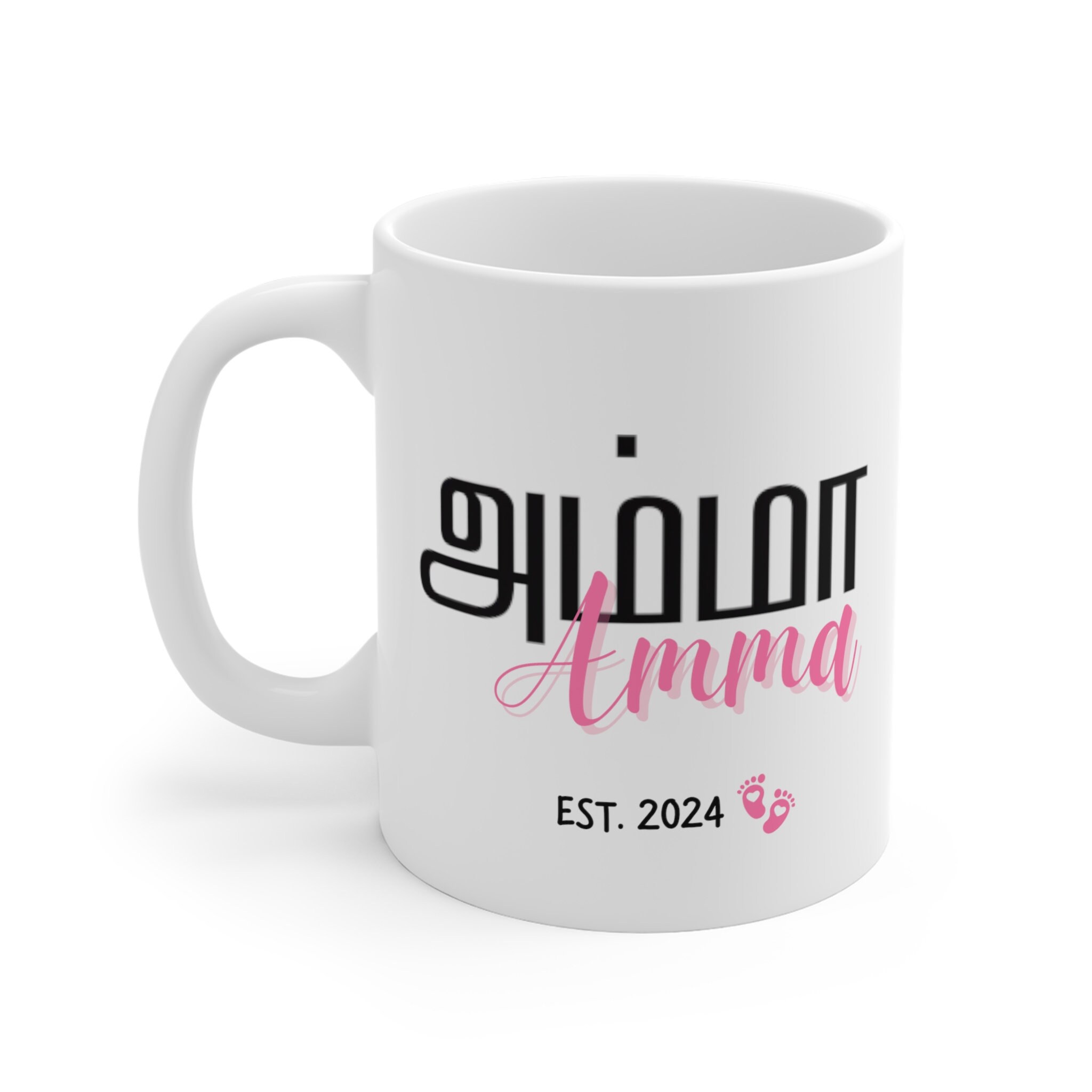 Amma 2024 Mug Tamil Font Mug 2024 Mothers Day Gift Ceramic Mugs