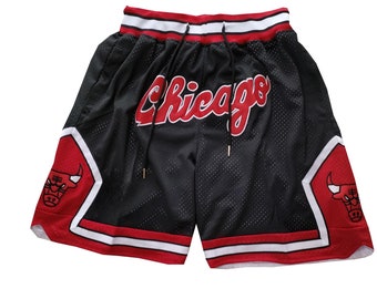 Cadeau short de basket-ball Chicago Bulls Jus Don pour homme