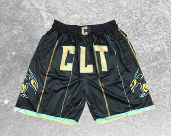 Basketball Shorts Charlotte Hornets CLT Short Full Embroidery