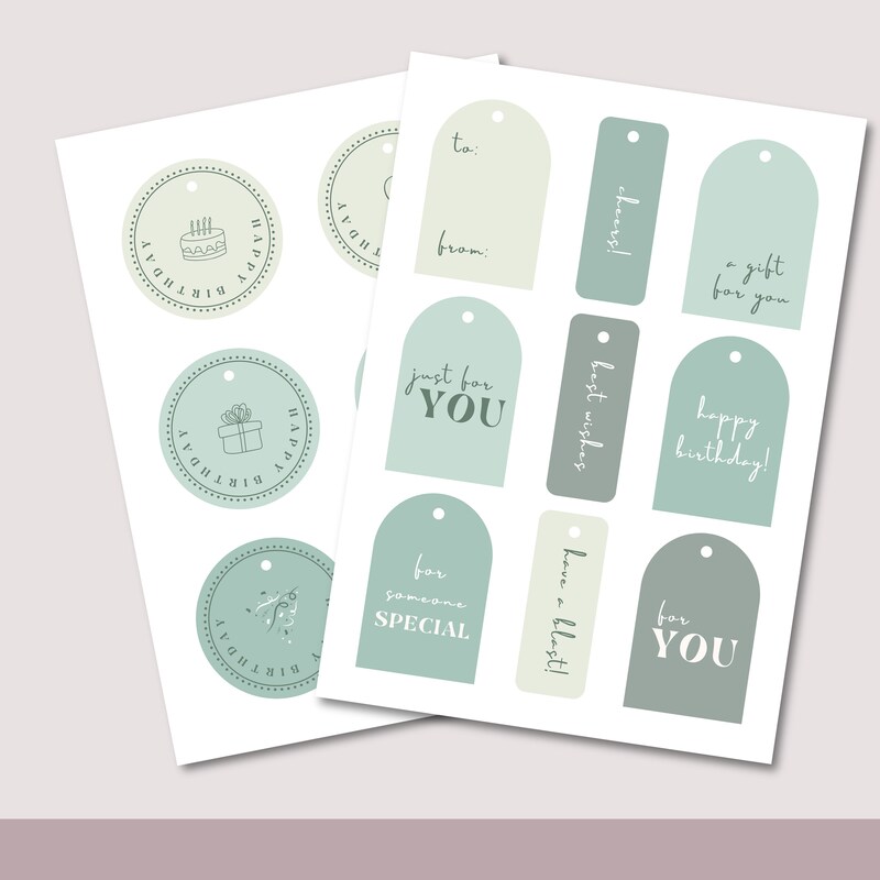Printable Gift Tag - 60+ Gift Ideas for 2024