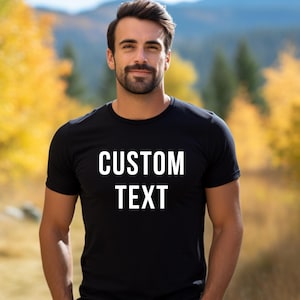 Personalized t-shirt, gift for him/her, custom t-shirt design, custom printed shirt, personalized t-shirt