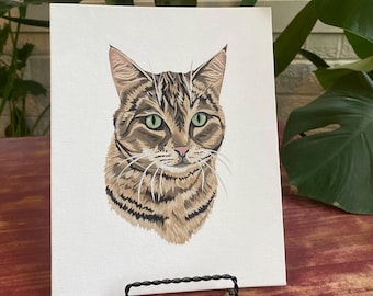 Custom Hand Painted Pet Portraits