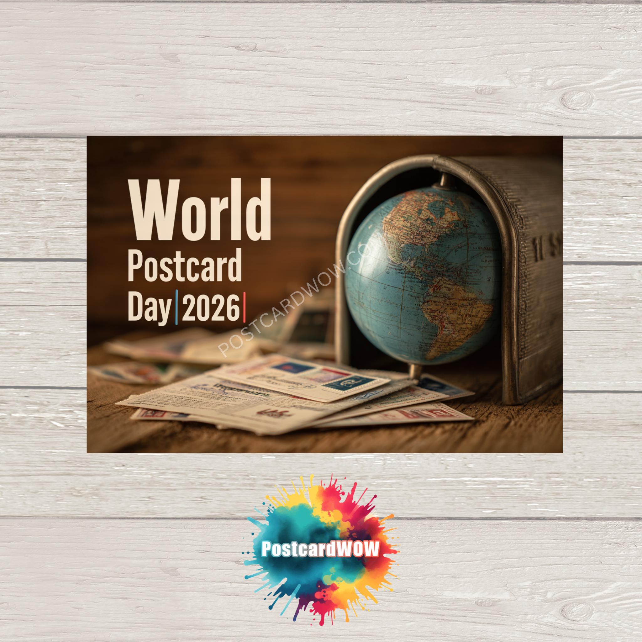 World Postcard Day 2026 Set - WPD - Penpals - Postcrossing - Swap