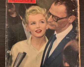 Paris Match Magazine - 7.Juli 1956 - Marilyn Monroe