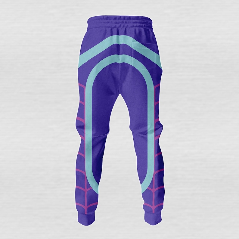 Spider Gwen Purple Cosplay Hoodies Joggers, Gwen Stacy Spidey Costume Hoodie, Disney Superhero Outfits, Halloween 2025 Sweatshirt