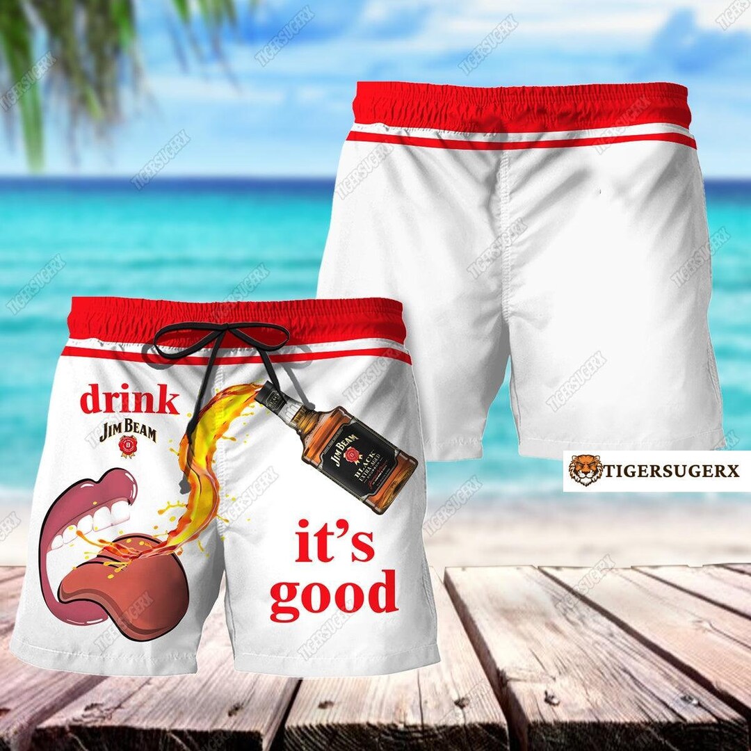 Buy Jim Beam Shorts Jim Beam Summer Pants Jim Beam Mens Shorts Jim Beam Beach Shorts Jim Beam Workout Shorts Vacation Gift Dad Gift Online in
