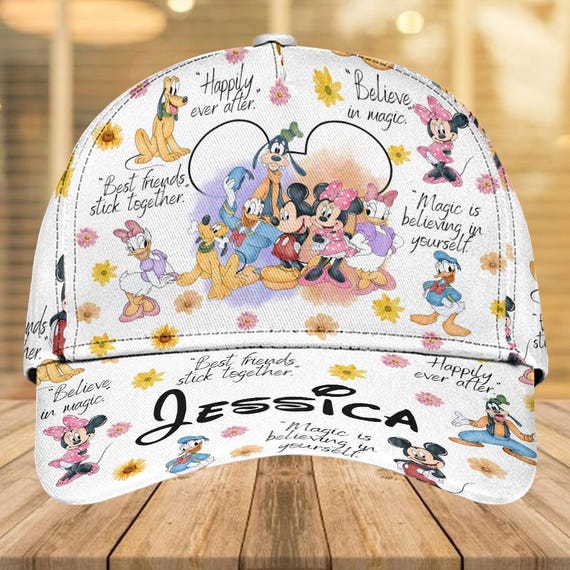Personalized Mickey and Friends Classic Cap, Disney 2025  display picture 1