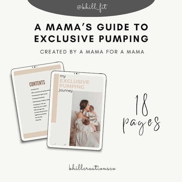 Guide de maman pour un pompage exclusif