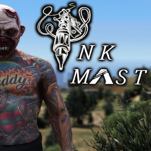 Man | Freddy | Tatoeage | Fivem | GTA | Huid | Ped | Mods