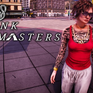 Female | Houston | H-town | Tattoo | Fivem | GTA | Skin | Ped | Mods