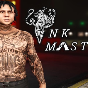 Male | Houston | Tx | Tattoo | Fivem | GTA | Skin | Ped | Mods