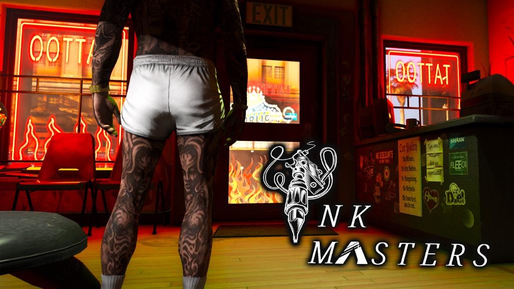male | African | Leg |Tattoo | Fivem | GTA | Skin | Ped | Mods